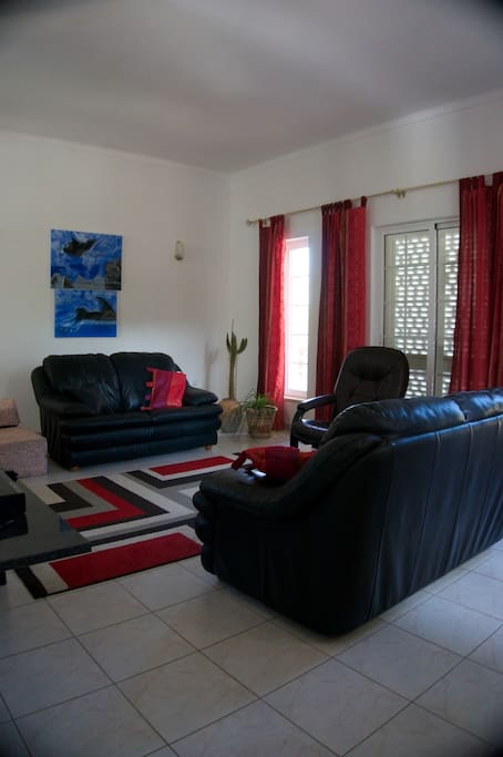Shared lounge area