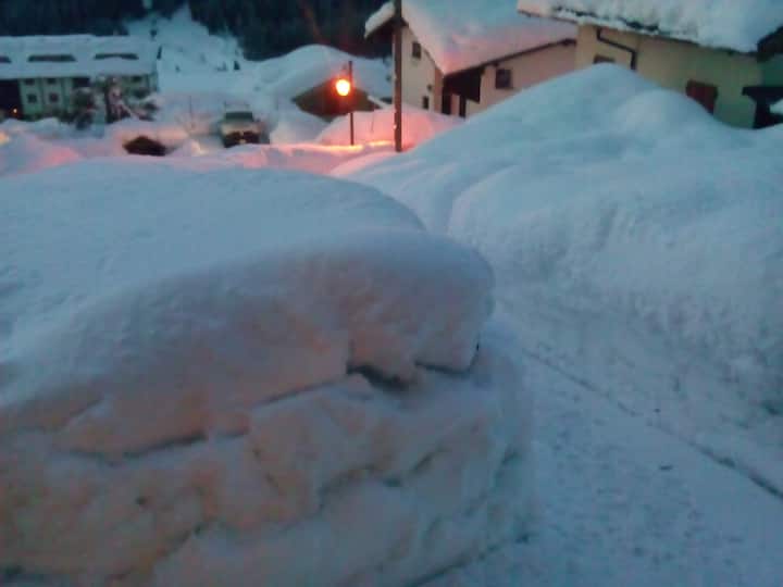 House in Sappada sleeps 8