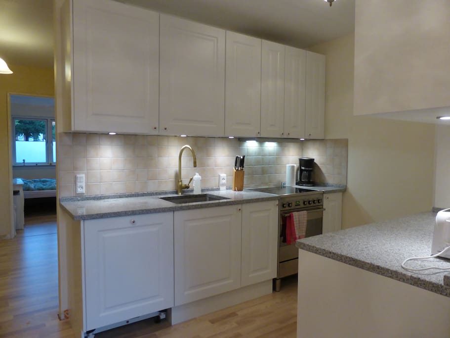 The amazing new kitchen!