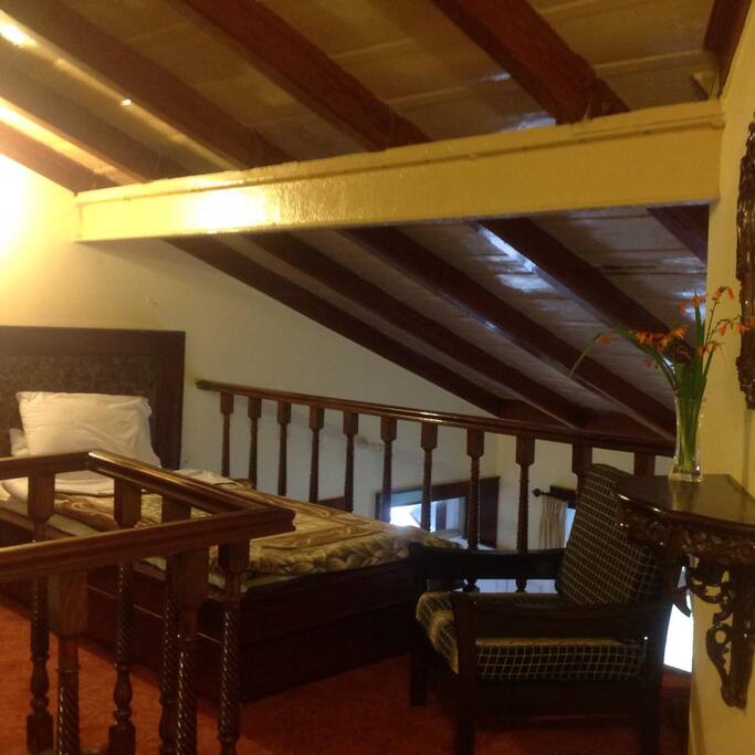 Two single beds