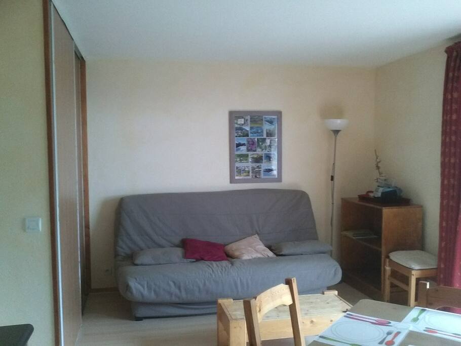 coté salon avec clic clac double