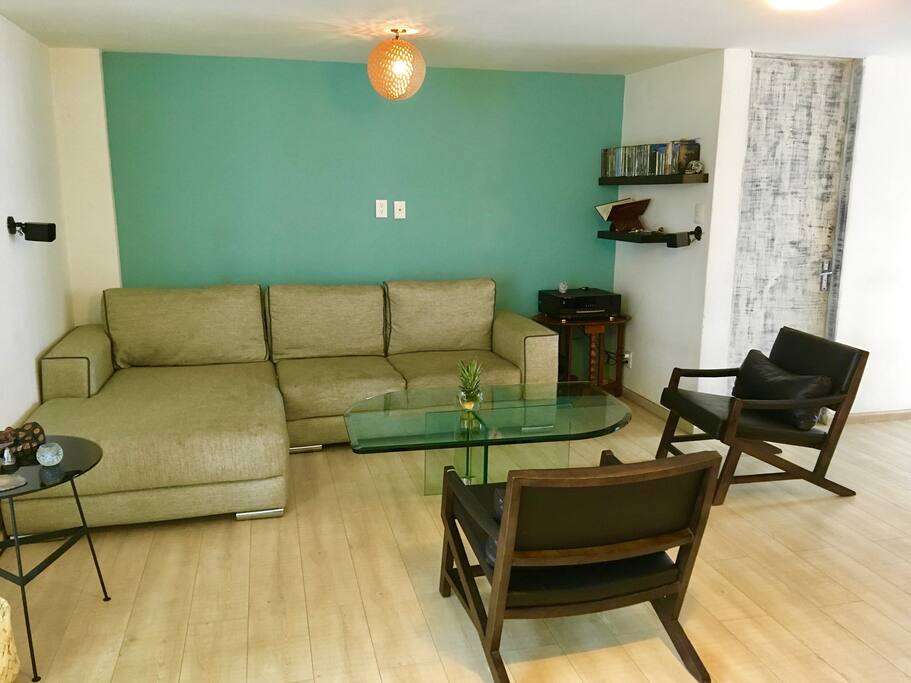 The living room