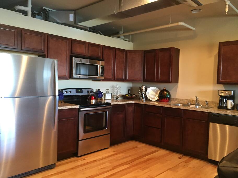 Fully equipped kitchen