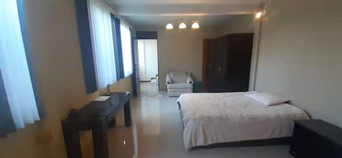 Top performing Airbnb: LOFT. Nice and comfortable, chocolate color in Lomas De Santa Fe