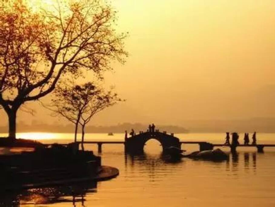 石湖夕照