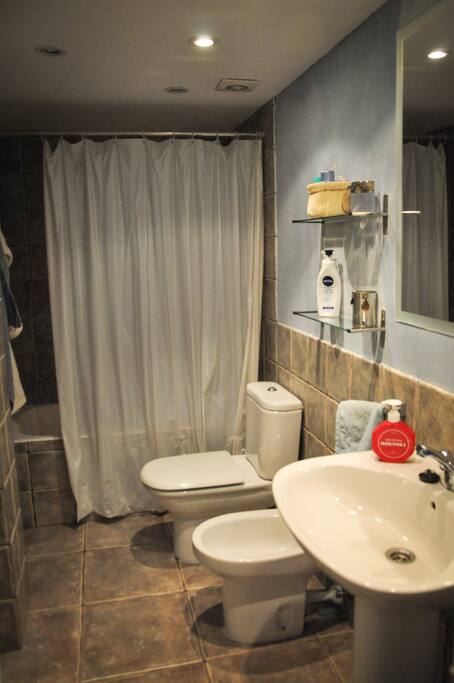 The bathroom