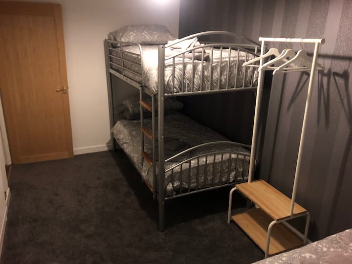 Tri lôžka v tejto izbe 