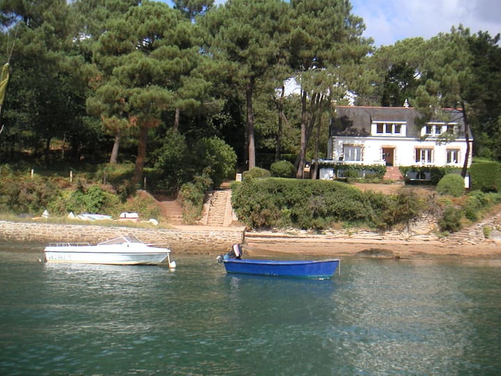 Grande Maison, Pieds Dans L'eau - Larmor-Baden