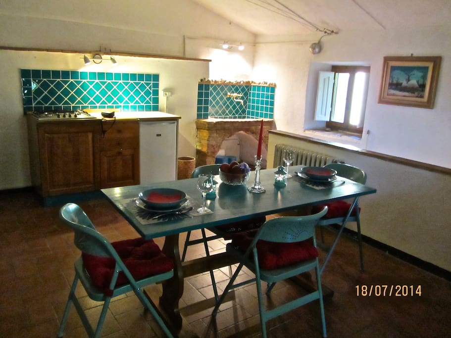 Amazing view on Chianti Hills Apartments for Rent in Fiano, Toscana, Italy