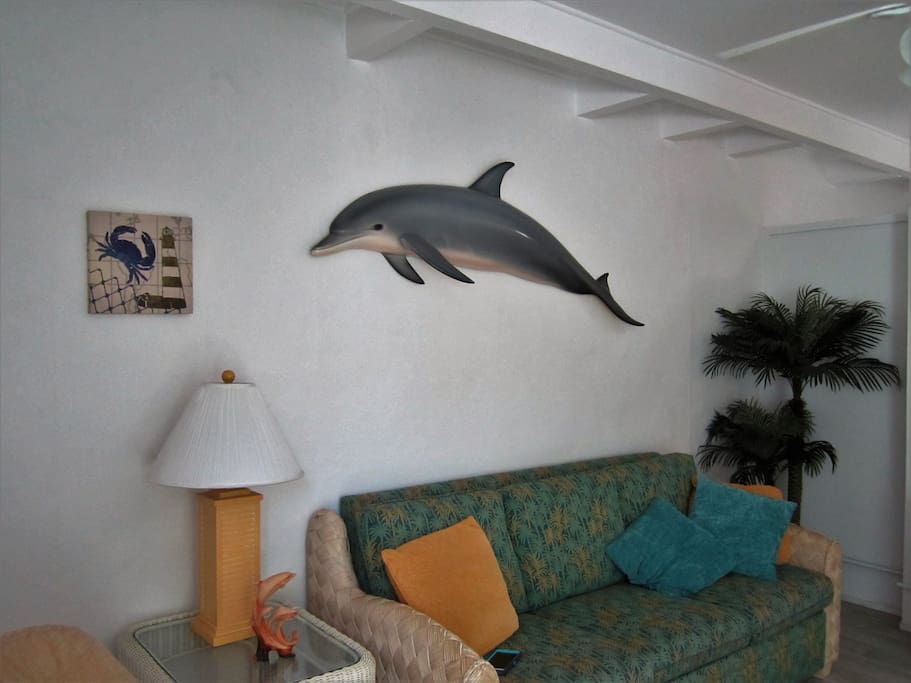 Living area with Sofa Sleeper
