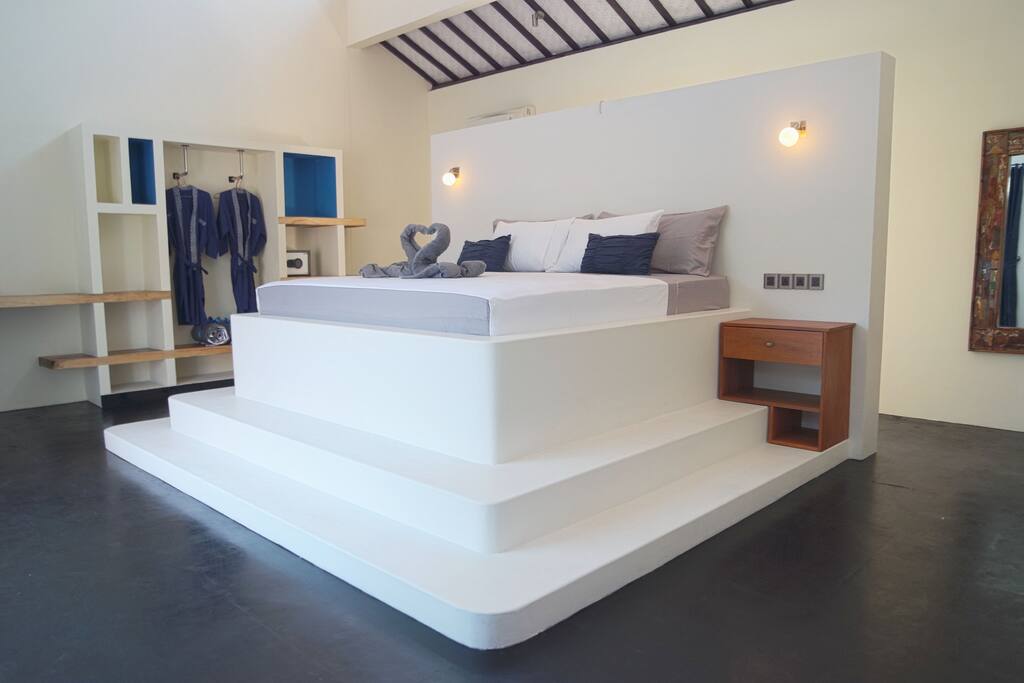 Spacious bedroom