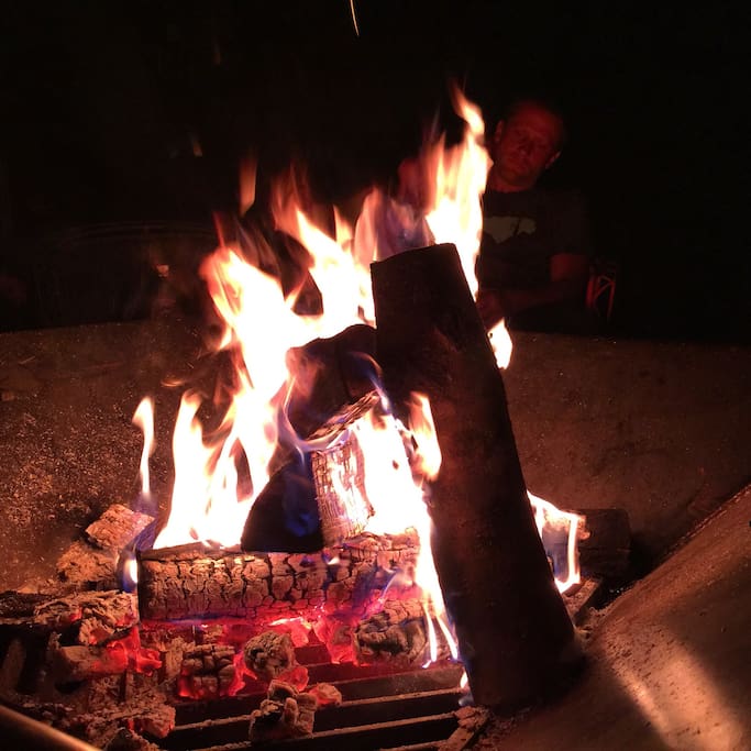 Fire pit available bring your own wood.