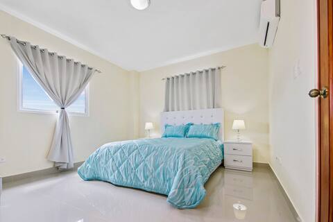 ★New APT Near Center of Higüey w/ Free Parking★