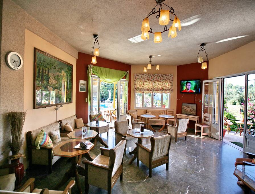 The TV lounge for all our guests