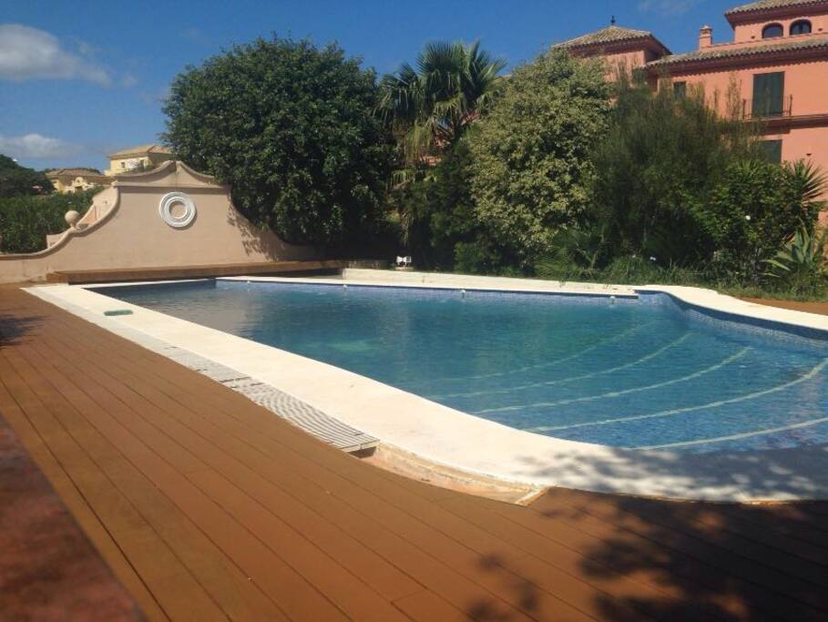vista piscina