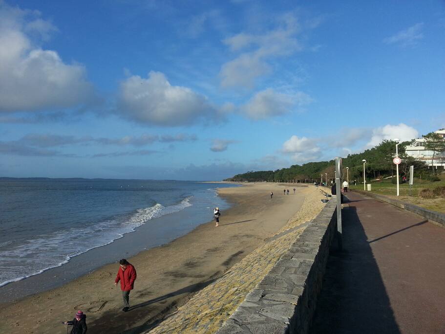 plage des arbousiers à 5 minutes à pied