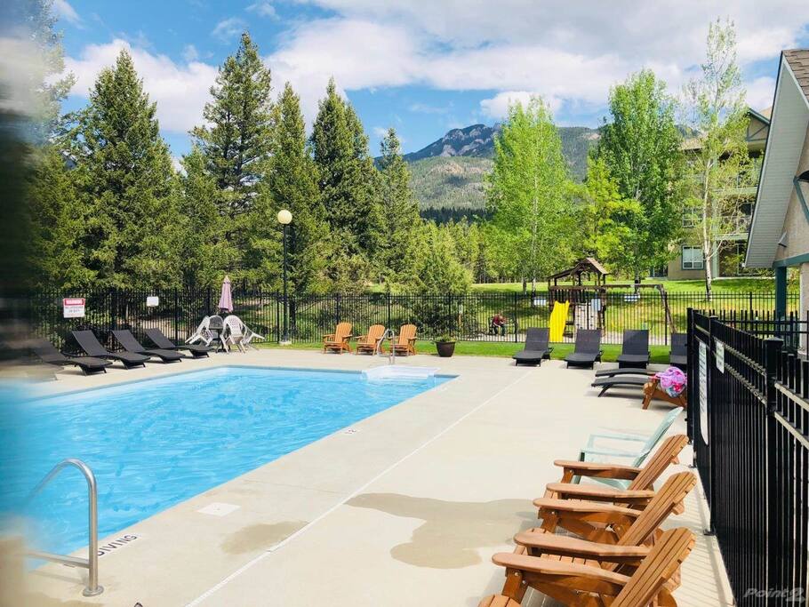 You will love the on-site amenities. The outdoor pool.