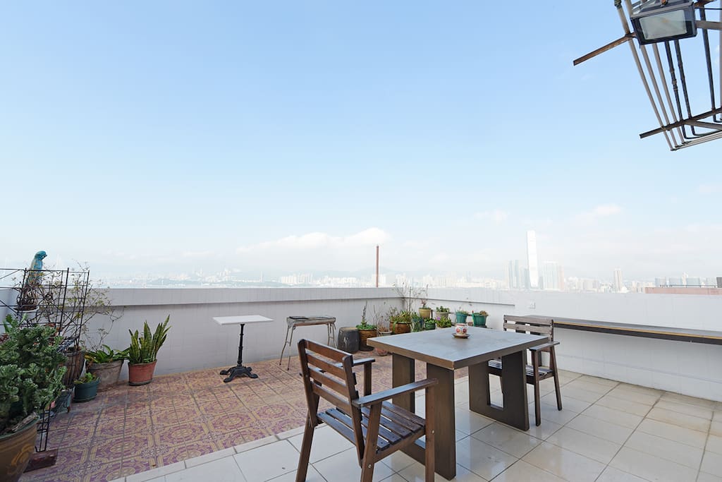 High floor with terrace