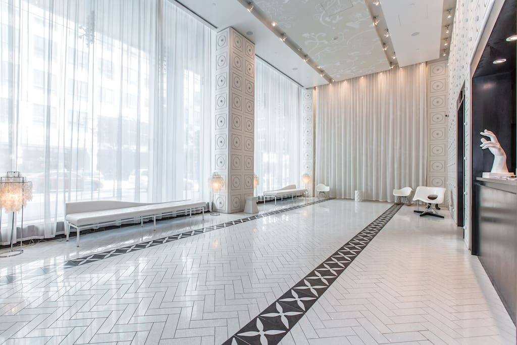 The Lobby of the Building