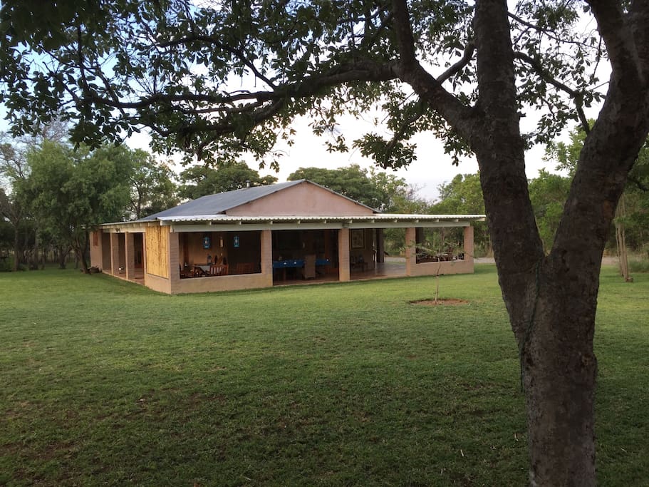Yard + house exterior