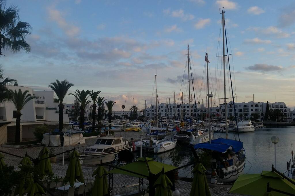 vue du terrasse