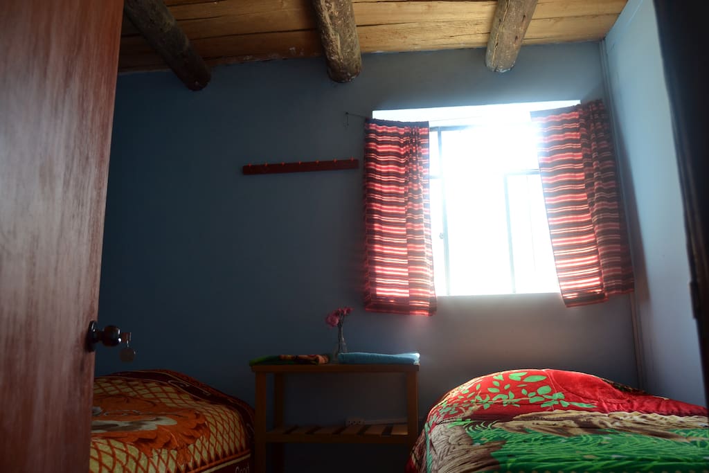 Room for 1-2 people. For 3+ people or camping, see "About our listing" for information on how to book our second room or our camping option