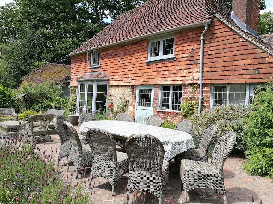 The terrace
