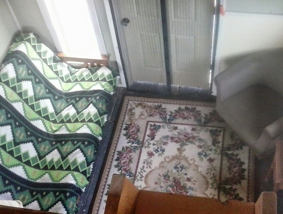 The main living area, taken from the loft