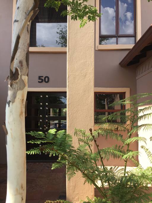 Entrance front door