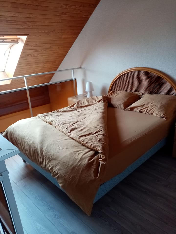 Duplex szoba ággyal 140*190 