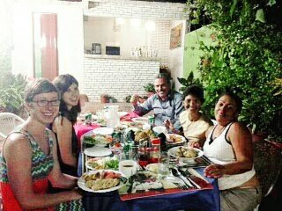 Another beautiful dinner with beautiful guests