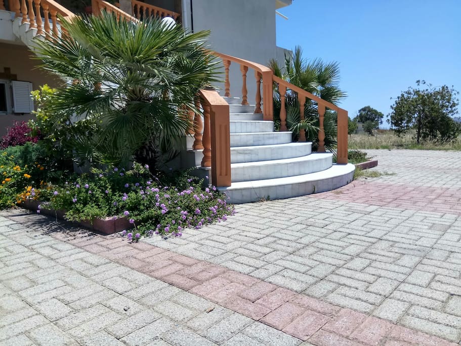 This is the main entrance of the house and the place where you can park your vehicles!!!