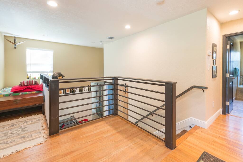 Loft outside of main guest bedroom
