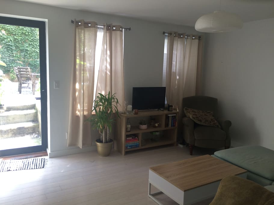 The living room