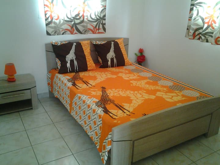 Климатизирана стая с броячи за паркиране 1 голямо двойно легло 