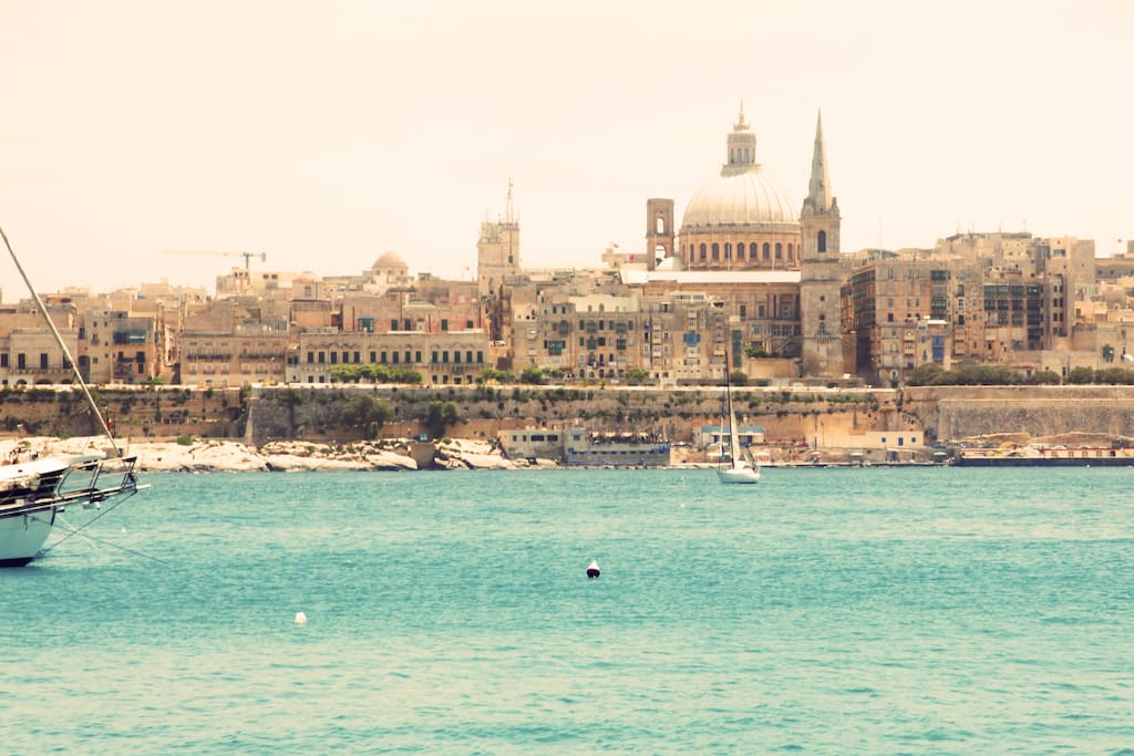 Valletta as seen from Tigne Point