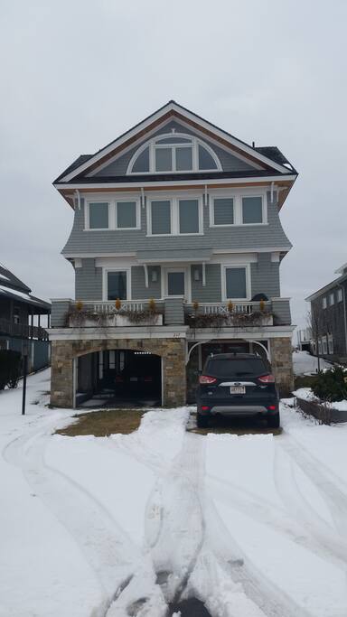 Marsh-facing Side of the House