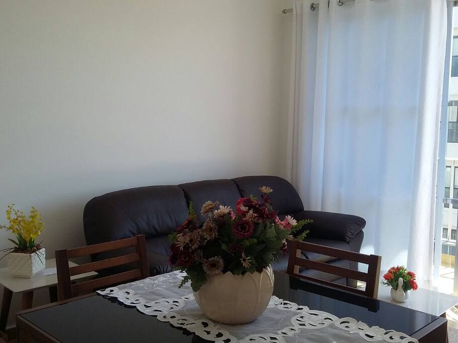 Sala de estar e jantar
