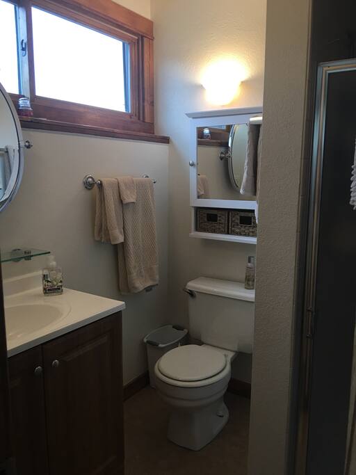Private bathroom in the loft.