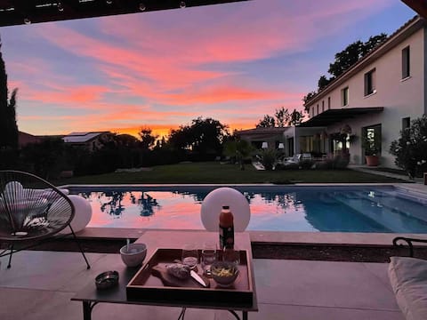 Aix-en-Provence villa contemporaine