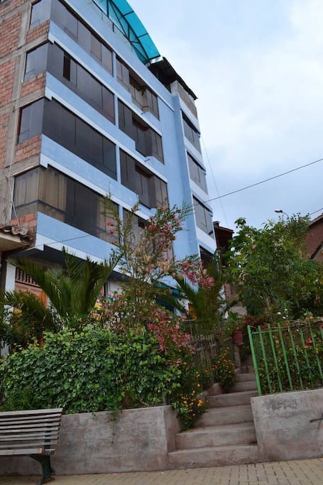 Fachada de la casa