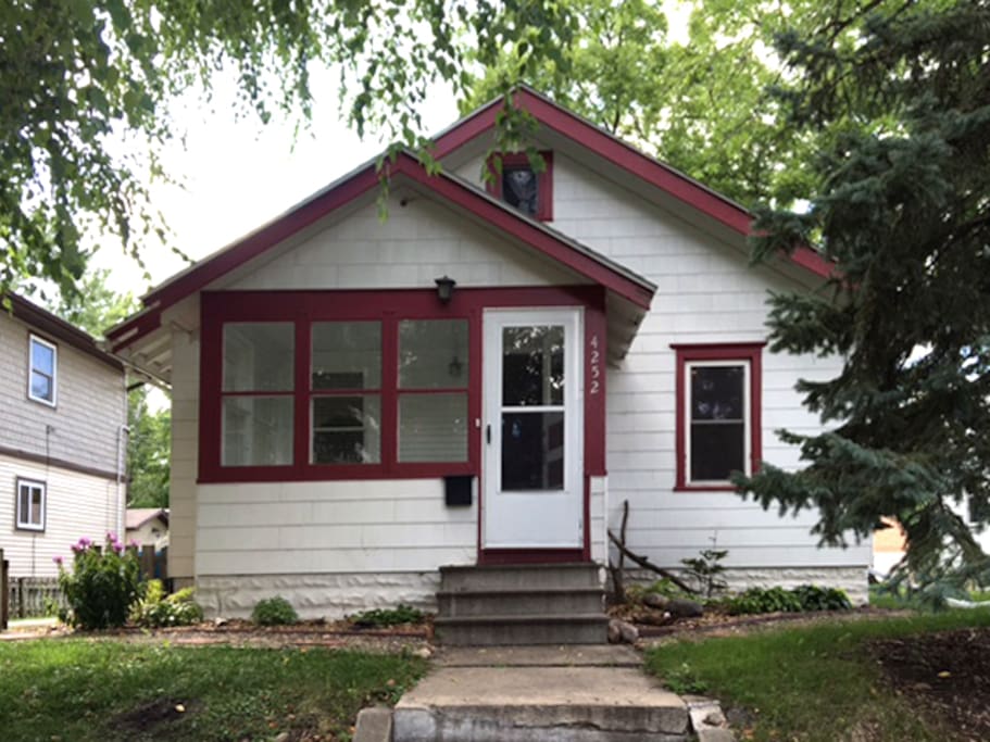 Beautiful convenient home in tree-lined Minneapolis neighborhood.