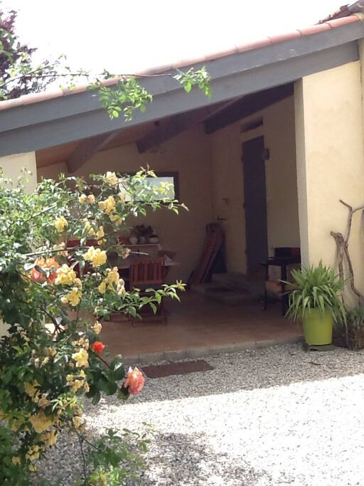 Terrasse couverte