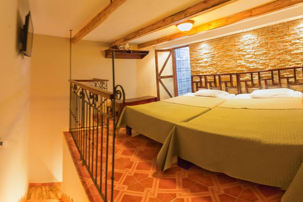 Habitación con dos camas