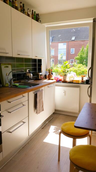 This is our cozy little kitchen.