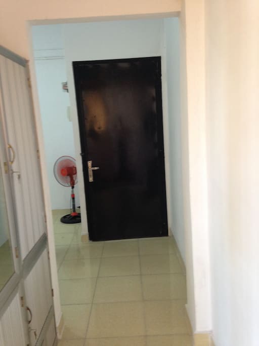 Door and access entrance