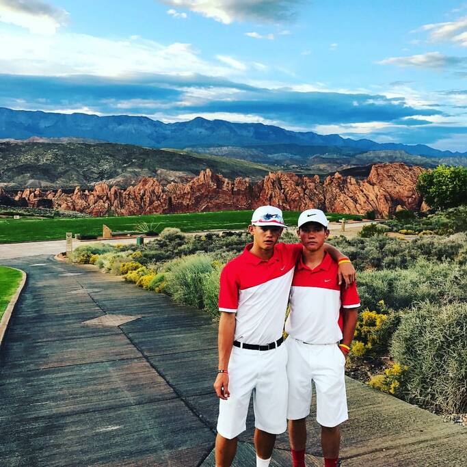 Beautiful golf courses