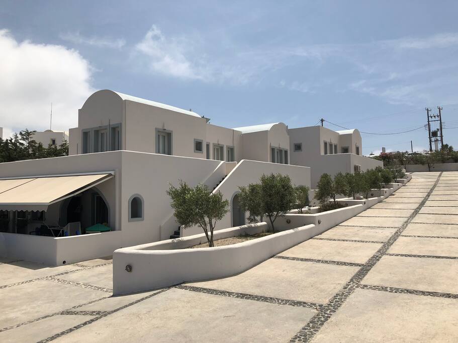 The exterior part of our property.