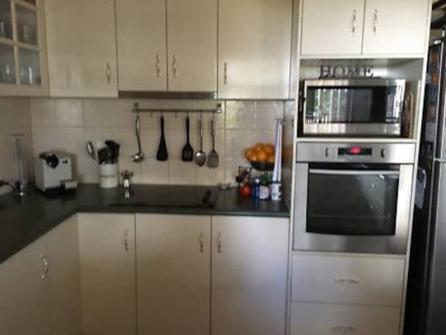equipped kitchen