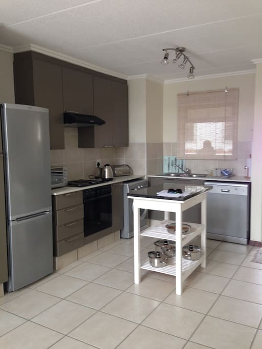 Open plan kitchen